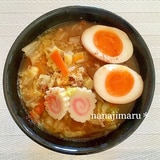 焼きそば麺で☆具沢山味噌ラーメン